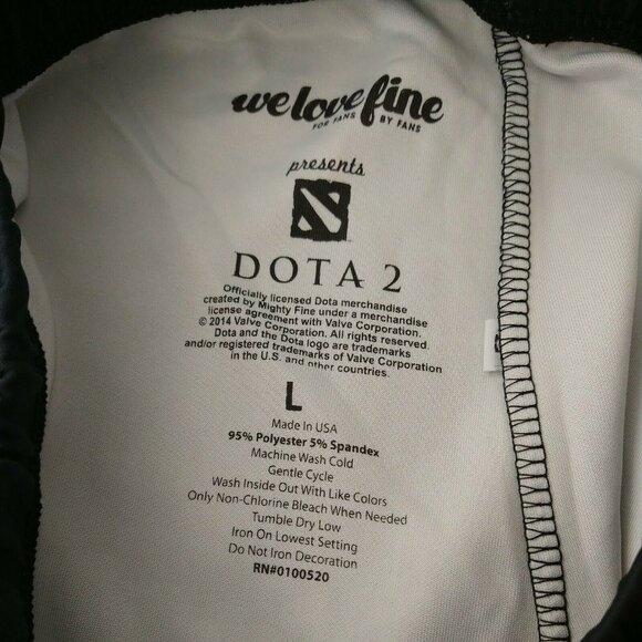 WeLoveFine Dota 2 Hero Pixel Digital Totem Legging Size M Cosplay Comicon Gaming - Picture 7 of 7